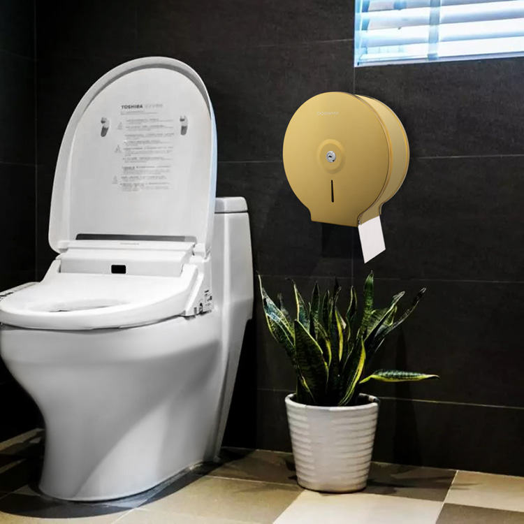 Gold Toilet Paper Dispenser