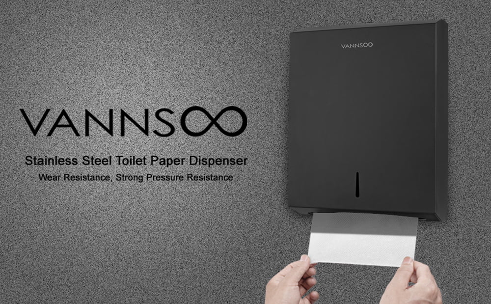 Black Paper Towel Dispenser