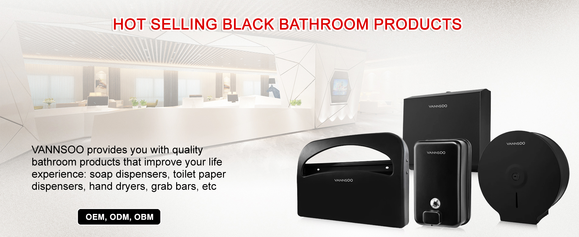 Black Toilet Paper Dispenser