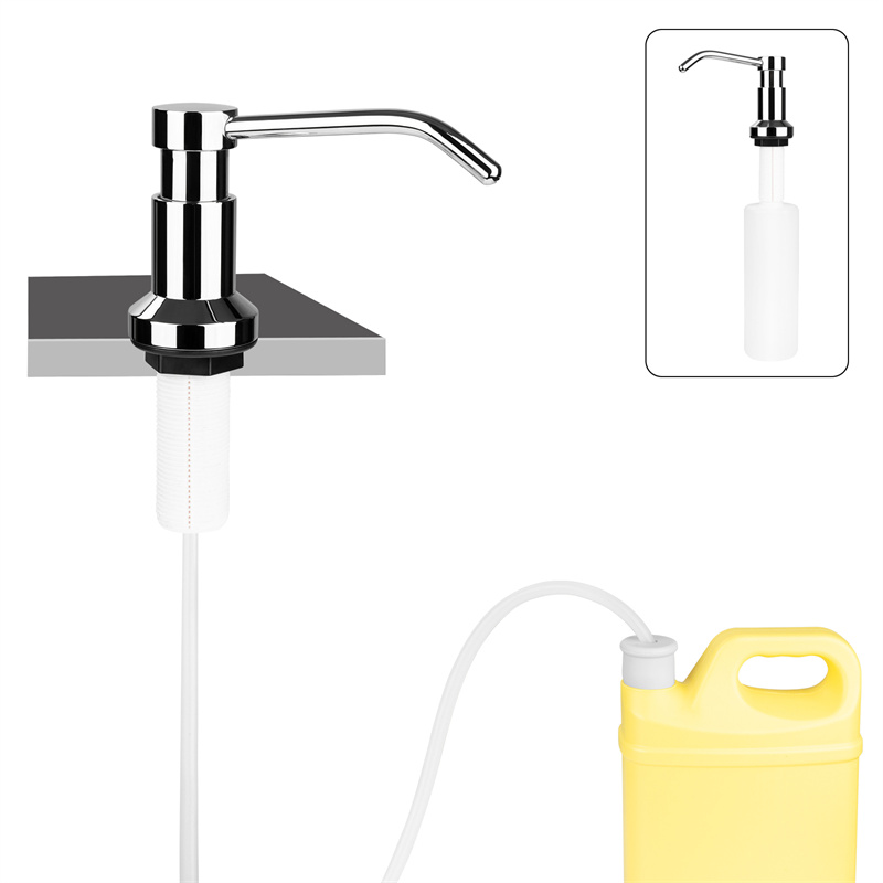 Custom Built-in Sink Soap Dispenser