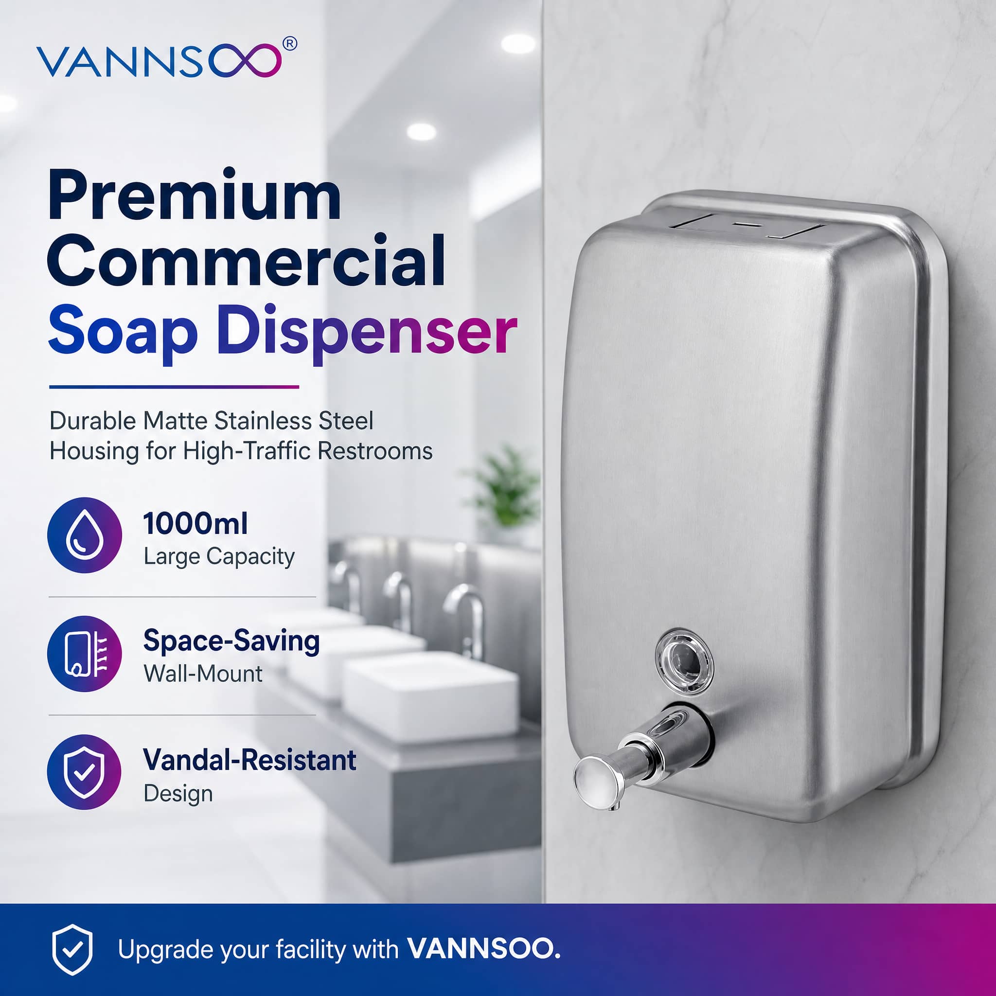 Wall Mounted Soap Dispenser Wall Mounted Soap Dispenser
